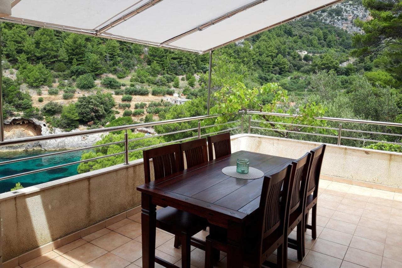 Secluded Fisherman'S Cottage Cove Bacva, Korcula - 9475 Pupnat Eksteriør billede